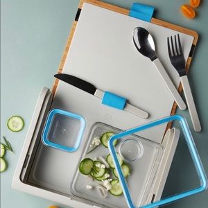 Prepd Pack Bamboo Bento Lunchbox w/chopsticks